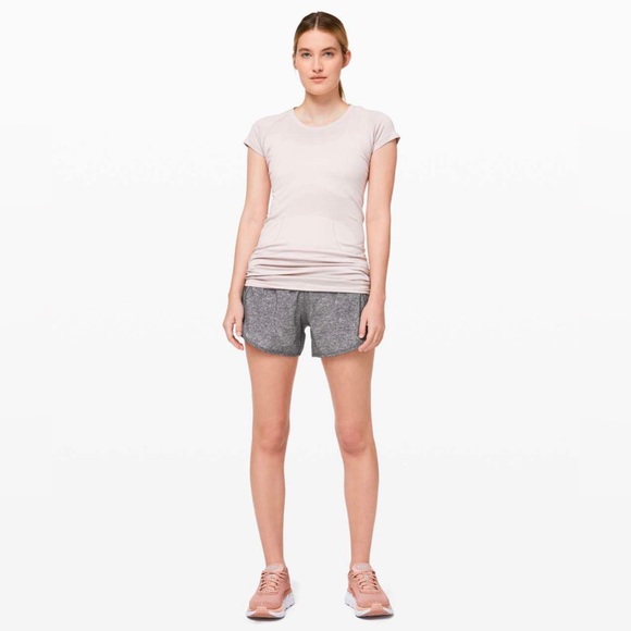 Lululemon Tracker Short 4" Low-Rise Lined Short - Heather Lux Multi Black - 16 - Picture 9 of 12